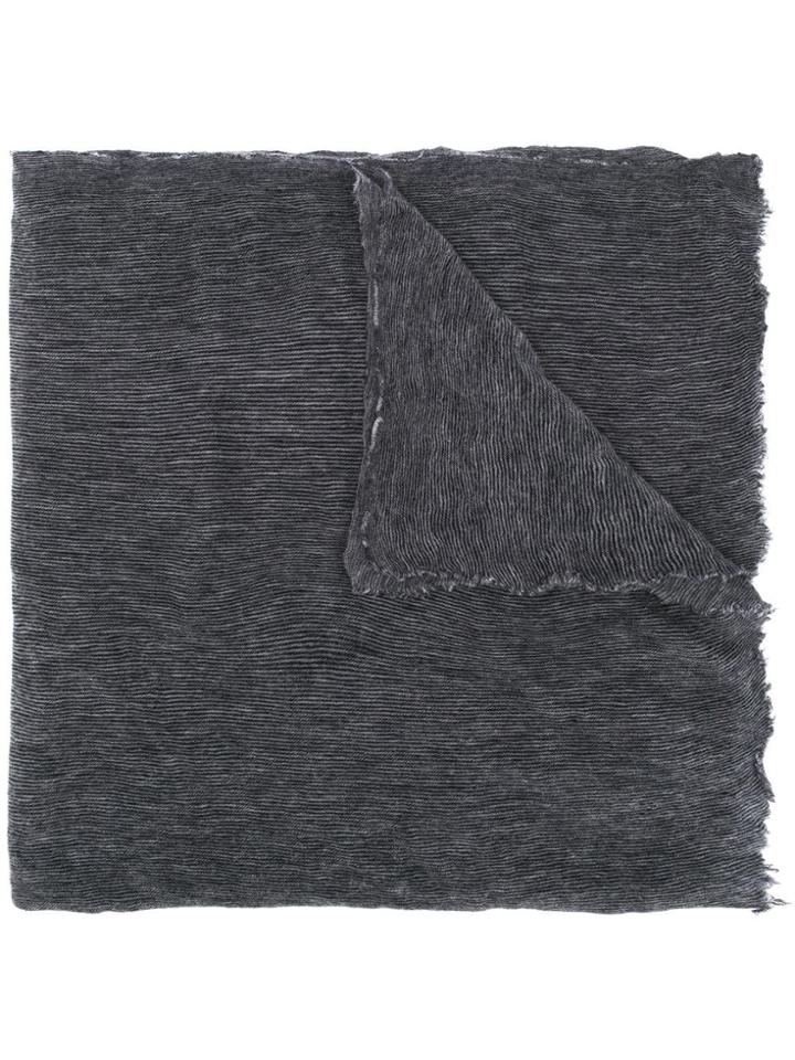 Isabel Marant Plissé Scarf - Grey