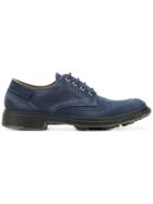 Pezzol 1951 Distressed Lace-up Shoes - Blue