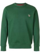 Ps By Paul Smith Zebra Logo Sweatshirt - Green