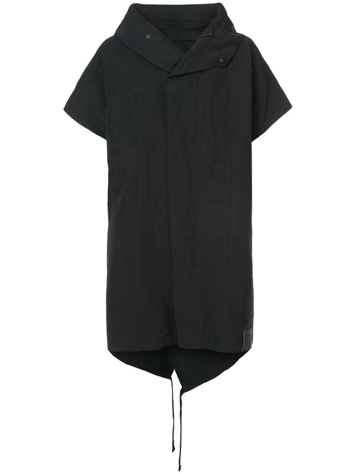 Nil0s Shortsleeved Hooded Jacket - Black