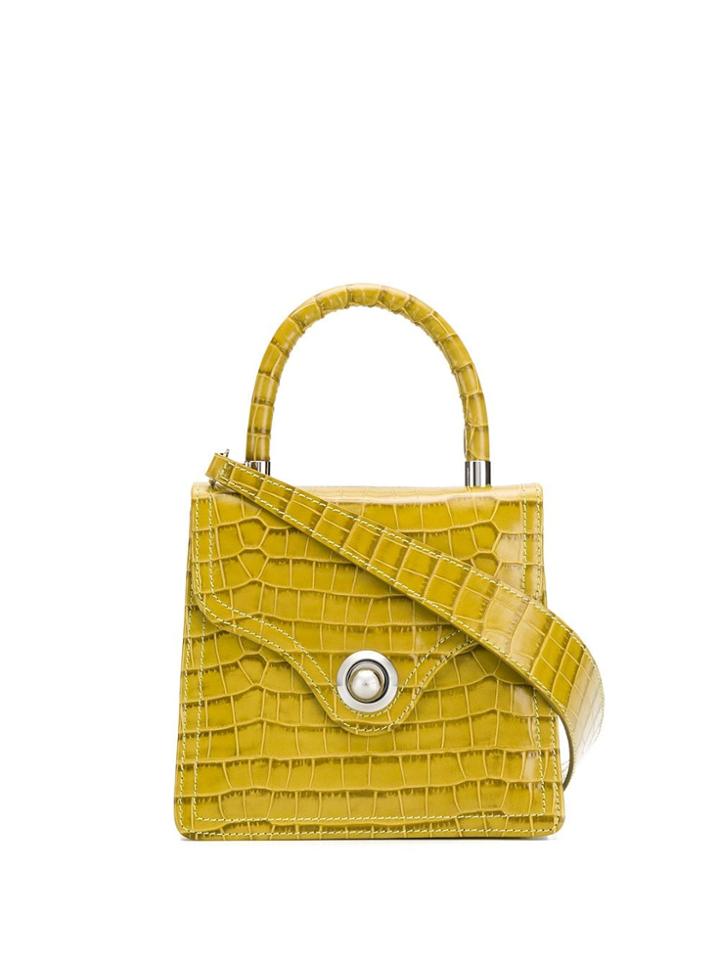 Ratio Et Motus Croco-effect Tote - Green