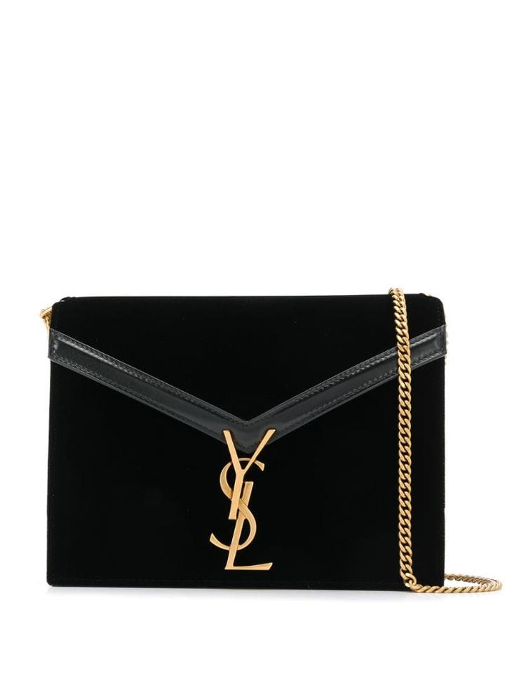 Saint Laurent Cassan Shoulder Bag - Black