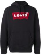 Levi's Logo Hooded Sweatshirt - Black