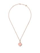 Chopard 18kt Rose Gold Happy Hearts Rosé Stone And Diamond Pendant