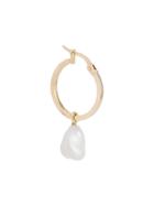 Origin 31 9kt Yellow Gold Medium Sherbert Pip Baroque Pearl Hoop