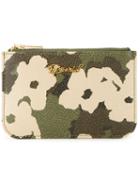 Muveil Floral Camouflage Print Purse
