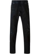 Diesel Straight Leg Jeans, Men's, Size: 30, Black, Cotton/polyester/spandex/elastane