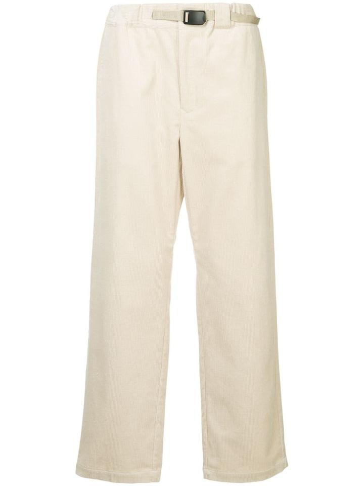 Guild Prime Corduroy Straight Trousers - White