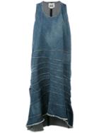 Junya Watanabe Comme Des Garçons - Denim Shift Dress - Women - Cotton - S, Women's, Blue, Cotton