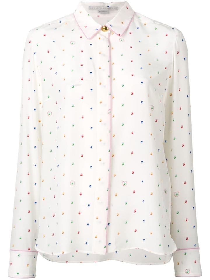 Stella Mccartney Printed Wilson Shirt - White