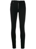 Tom Ford Skinny Front Zip Trousers - Black