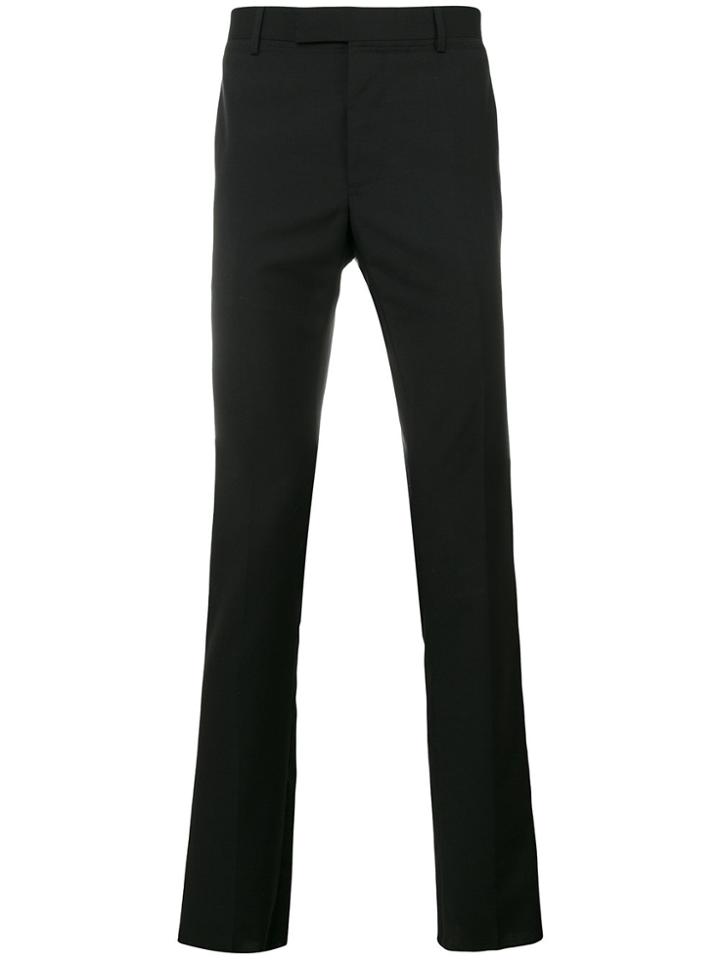 Lanvin Stripe Panel Tailored Trousers - Black