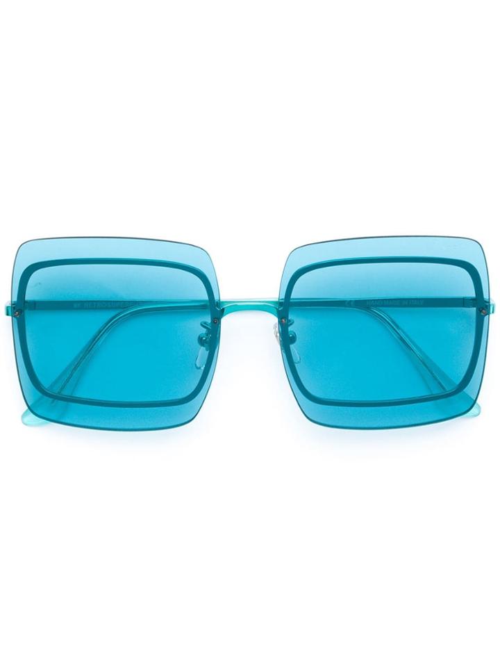 Retrosuperfuture Gia Sunglasses - Blue