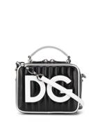 Dolce & Gabbana Small Logo Shoulder Bag - Black