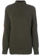 Victoria Beckham Ribbed Jumper - Green