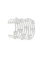 Salvatore Ferragamo Gancio Charm Cuff - Metallic