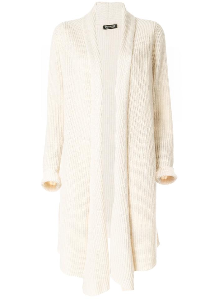 Twin-set Oversized Cardigan - White