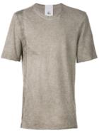 Lost & Found Ria Dunn Intarsia T-shirt - Grey
