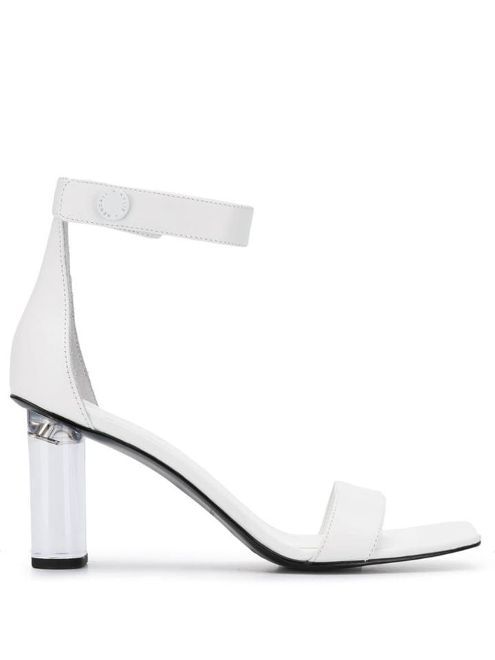 Kendall+kylie Transparent Heel Sandals - White