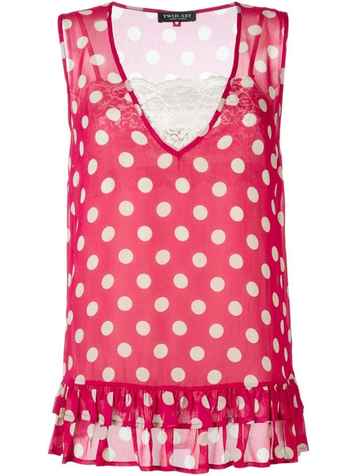 Twin-set Polka Dot Tank
