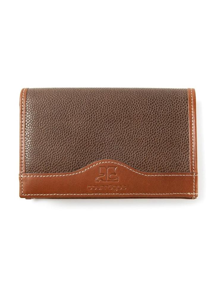Courreges Vintage Contrast Trim Wallet