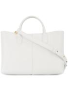 Mansur Gavriel Small Folded Tote Bag - White