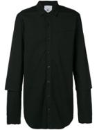 Lost & Found Rooms Double Sleeve Shirt - Black