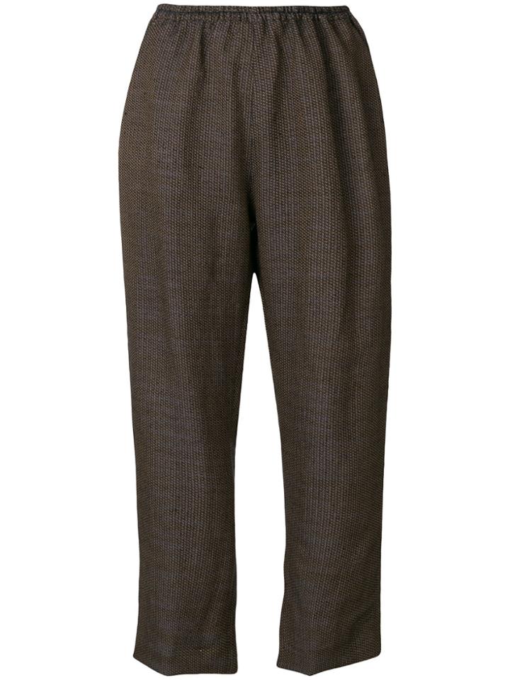 Aspesi Straight Leg Trousers - Brown