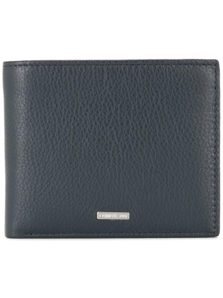 Cerruti 1881 Logo Plaque Bifold Wallet - Blue
