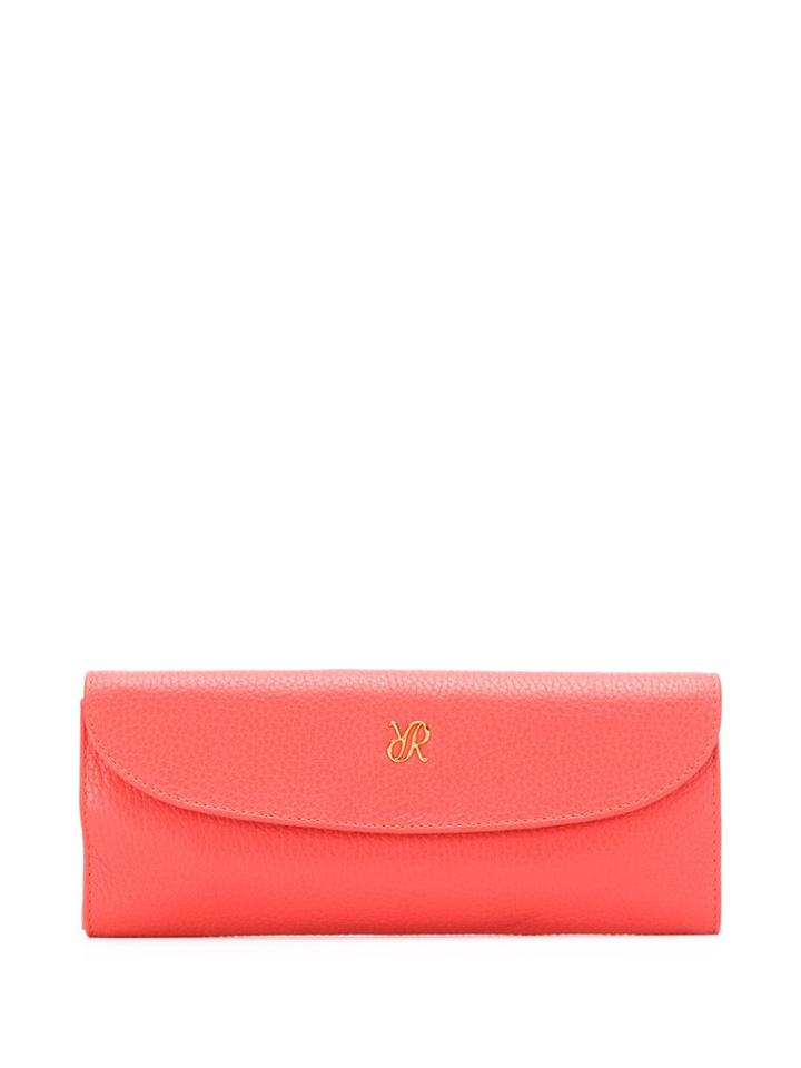 Rapport Orange Grained Leather Jewellery Roll Wi
