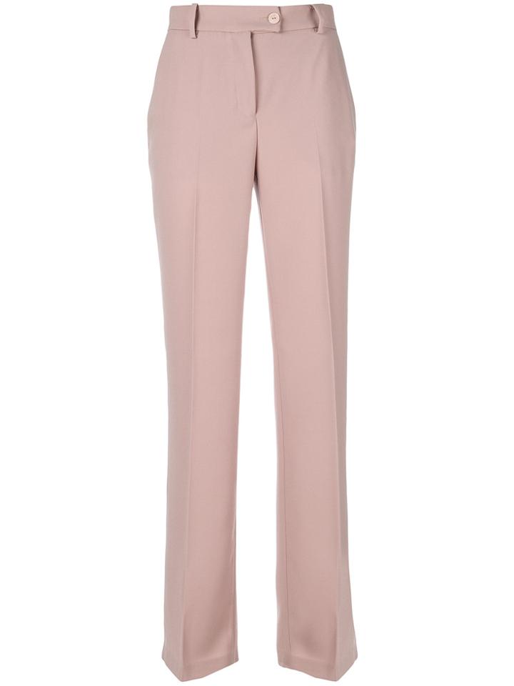 Pinko Classic Tailored Trousers - Pink & Purple