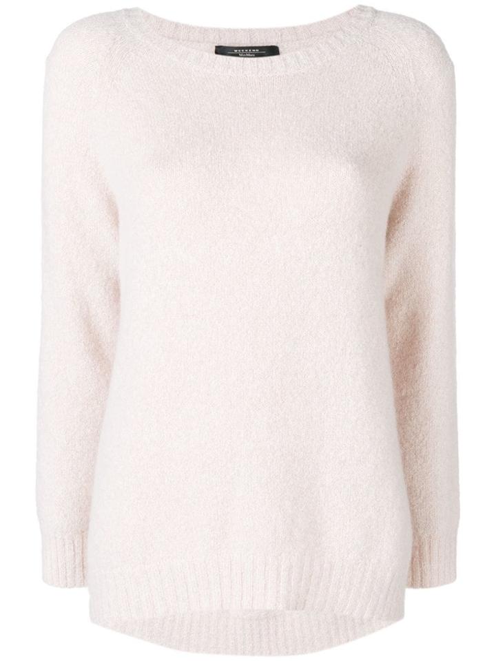 Max Mara Loose Fitted Sweater - Nude & Neutrals