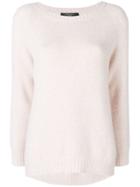 Max Mara Loose Fitted Sweater - Nude & Neutrals