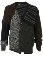 Kolor Knitted Wool Cardigan - Multicolour