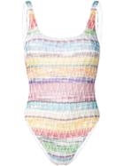 Missoni Mare Zigzag Print Swimsuit - Yellow