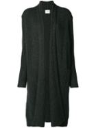 Le Kasha Long Length Cardgian - Grey