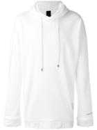 Odeur - Hooded Sweatshirt - Unisex - Cotton - M, White, Cotton