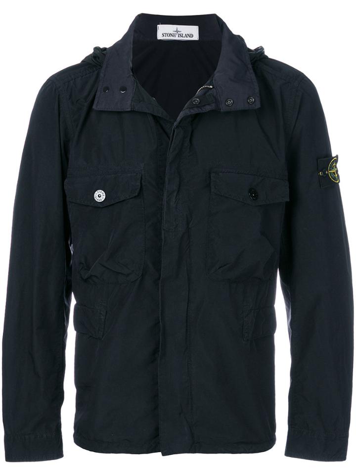 Stone Island David Tela Light Jacket - Blue