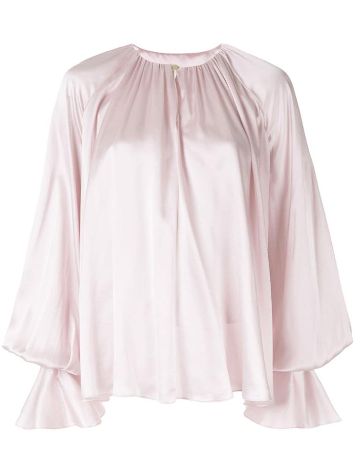 Roksanda Bell-sleeved Blouse - Pink