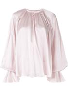 Roksanda Bell-sleeved Blouse - Pink