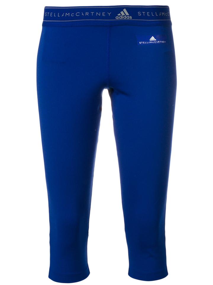 Adidas By Stella Mccartney Knee-length Leggings - Blue