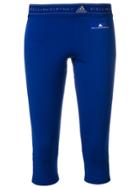 Adidas By Stella Mccartney Knee-length Leggings - Blue