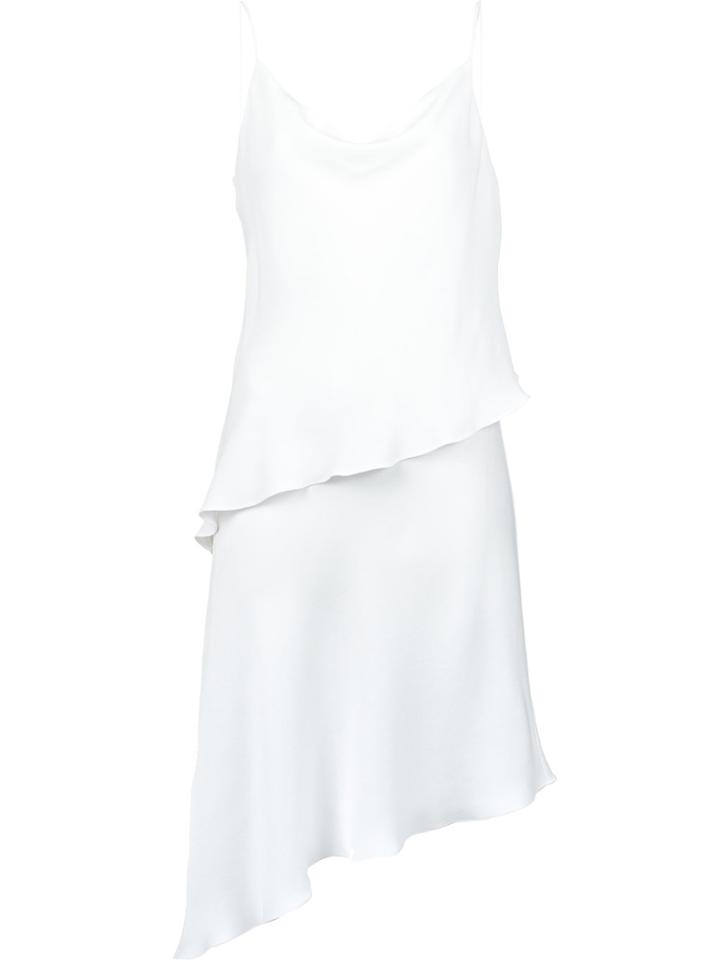 Egrey Asymmetric Dress - White
