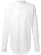 Stella Mccartney - Collarless Shirt - Men - Cotton - 41, White, Cotton