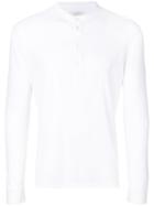 Paolo Pecora Long Sleeve Polo Shirt - White