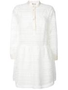 Red Valentino Croche Styled Dress - White