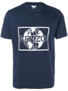 Kenzo - Kenzo World T-shirt - Men - Cotton - L, Blue, Cotton