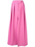 A.w.a.k.e. Mode Slit Midi Skirt - Pink