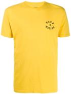 Bornxraised Fallen Angel Logo Print T-shirt - Yellow