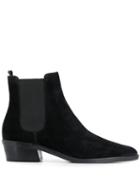 Michael Kors Suede Ankle Boots - Black
